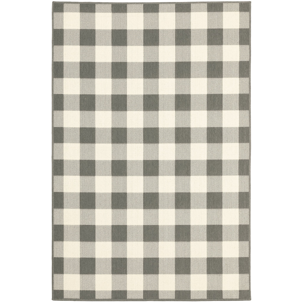 Marina 2598W Grey/Ivory 1'9" x 3'9" Rug