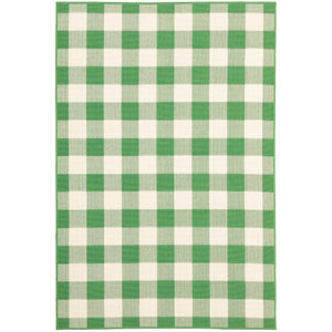 Meridian 2598G Green/Ivory 1'10" x 2'10" Rug