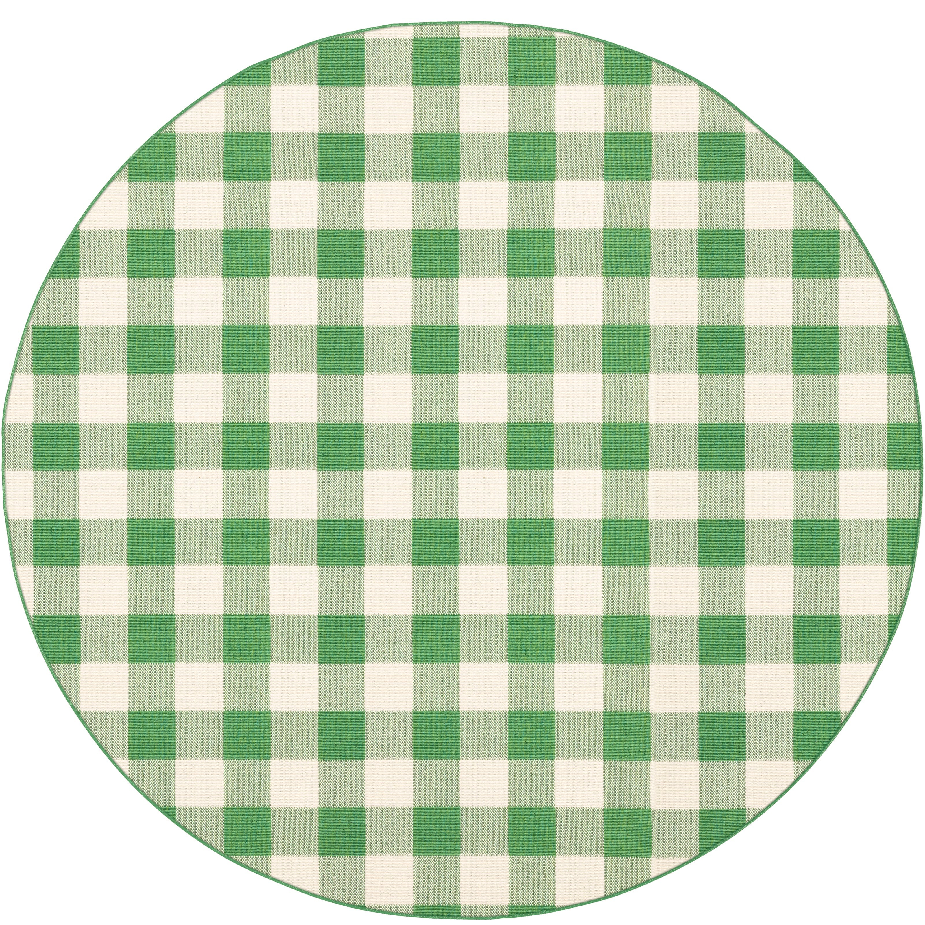 Meridian 2598G Green/Ivory 1'10" x 2'10" Rug