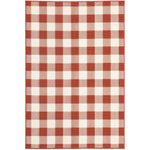 Meridian 2598R Red/Ivory 3'7" x 5'6" Rug