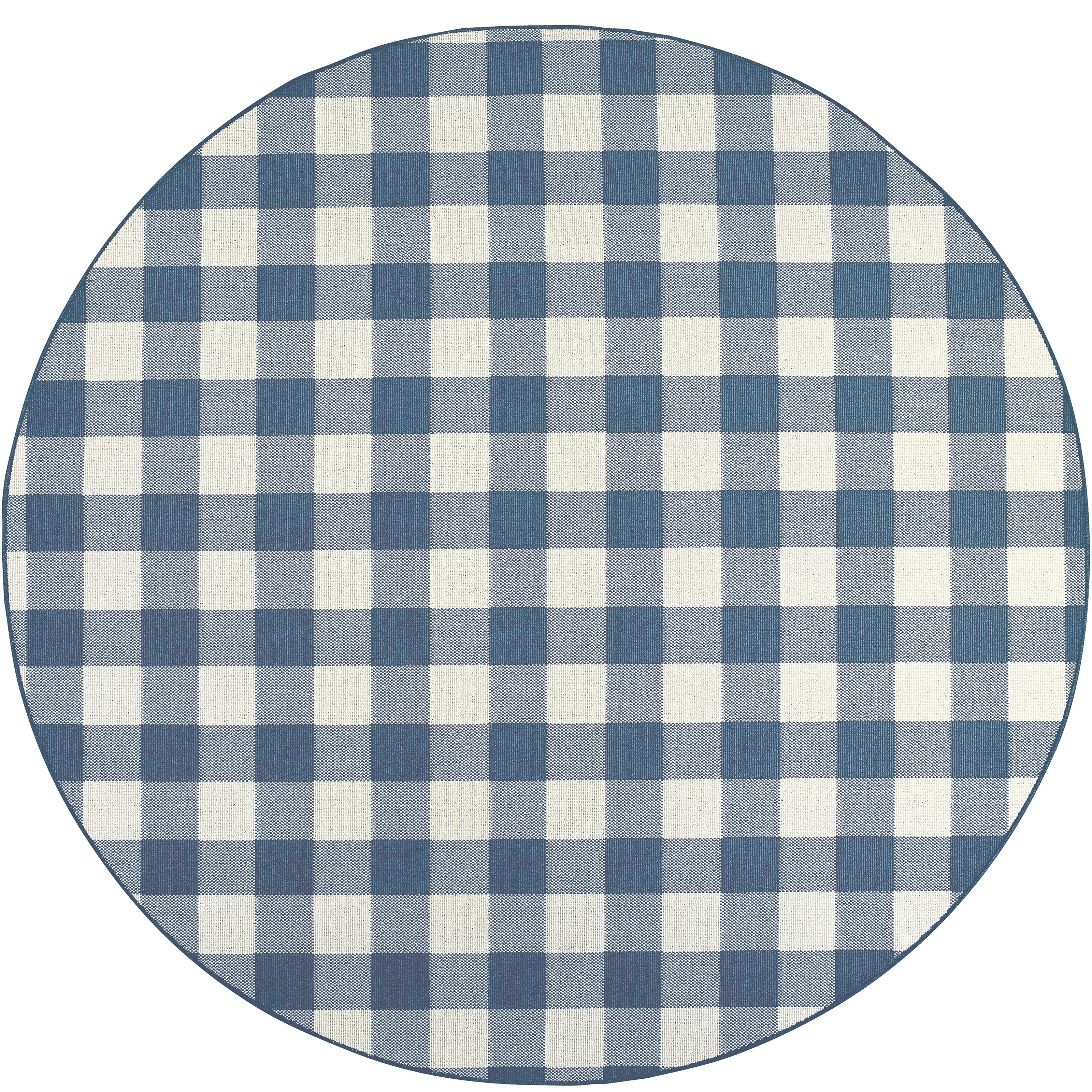 Meridian 2598V Blue/Ivory 1'10" x 2'10" Rug
