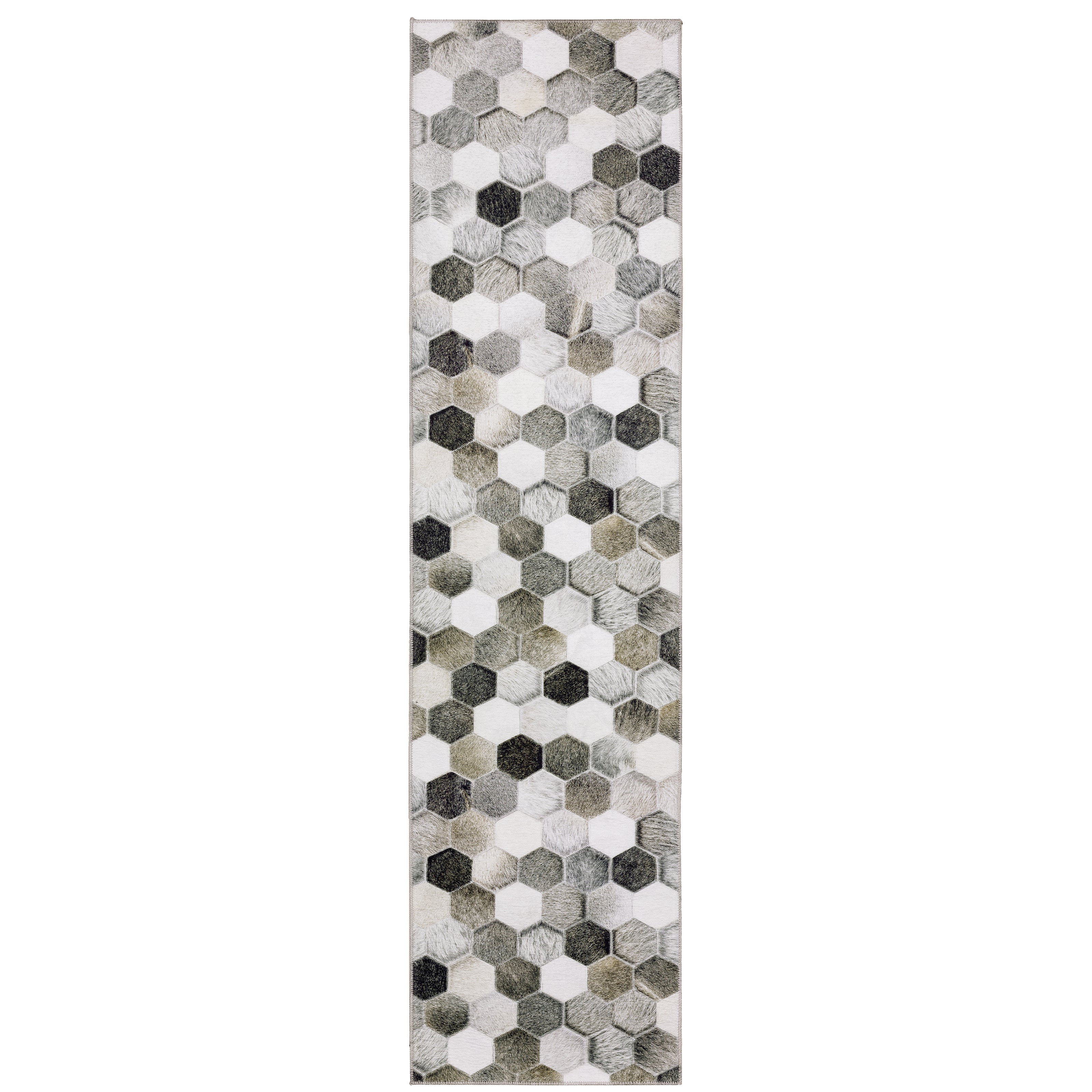Myers Park Myp17 Grey/Charcoal 5' x 7' Rug