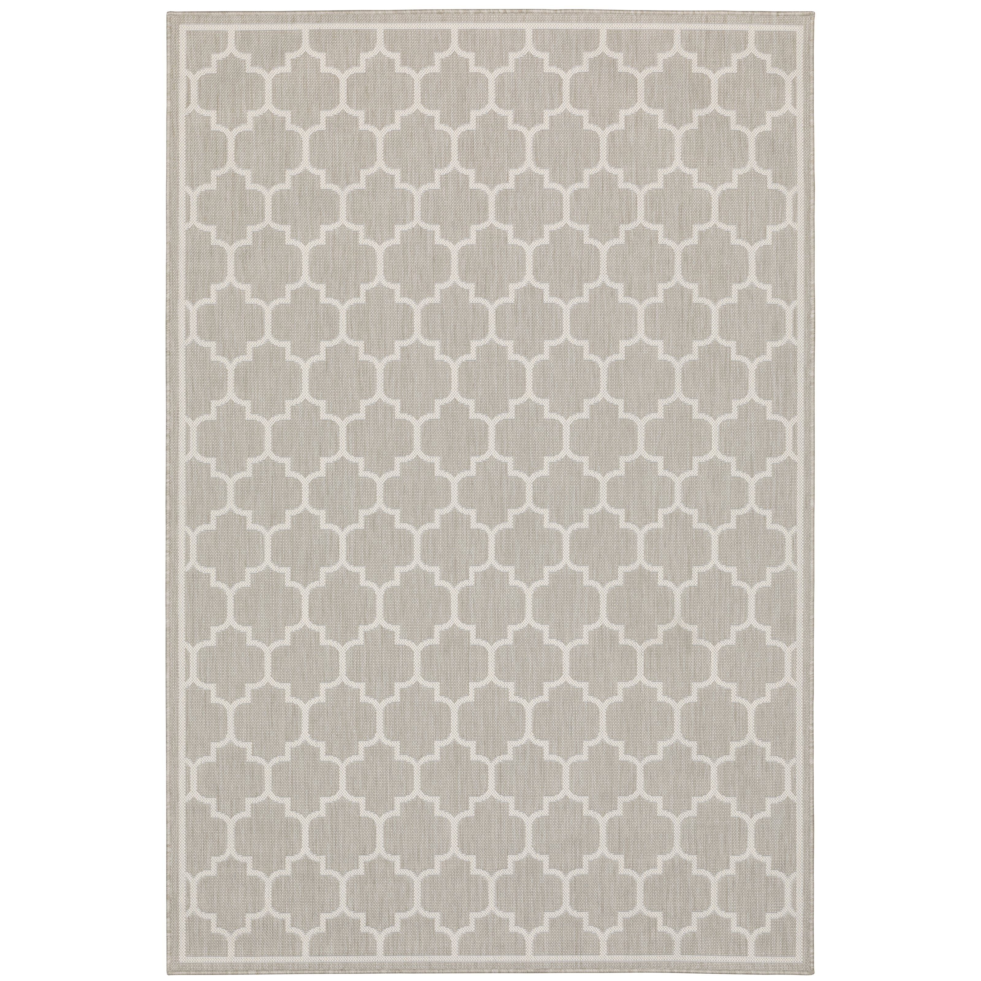 Portofino 1636H Grey/Ivory 3'3" x 5' Rug