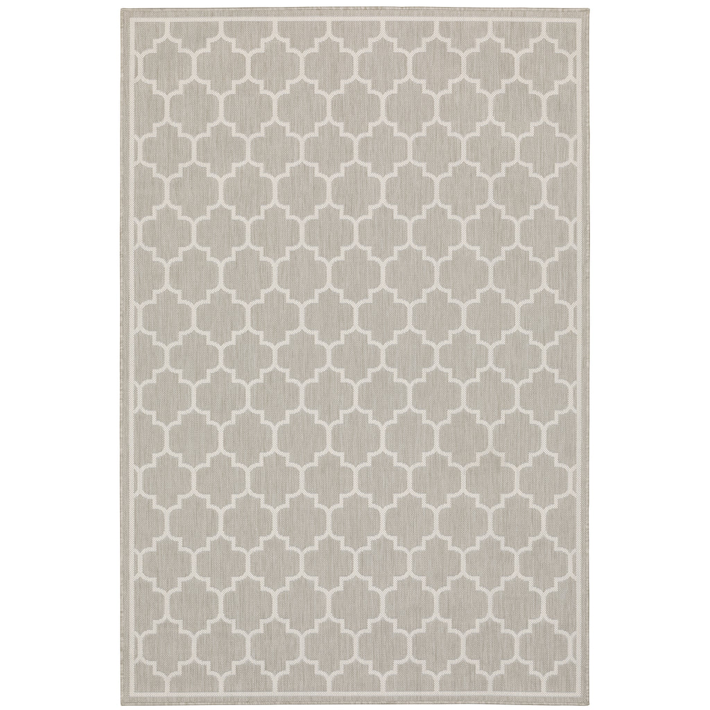 Portofino 1636H Grey/Ivory 3'3" x 5' Rug