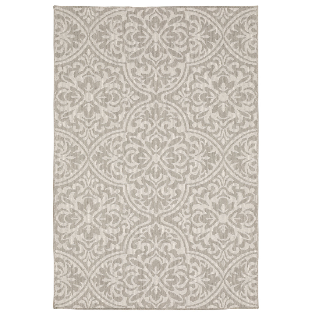 Portofino 1831H Grey/Ivory 9'10" x 12'10" Rug