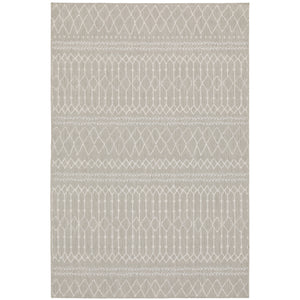 Portofino 670H4 Grey/Ivory 3'3" x 5' Rug