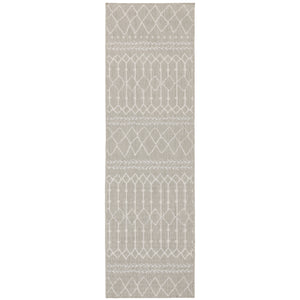 Portofino 670H4 Grey/Ivory 3'3" x 5' Rug