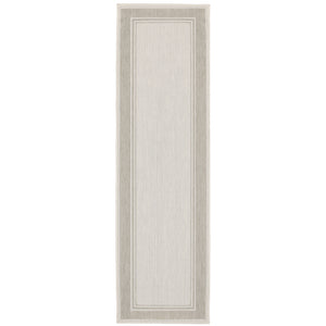 Portofino 6765W Ivory/Grey 9'10" x 12'10" Rug