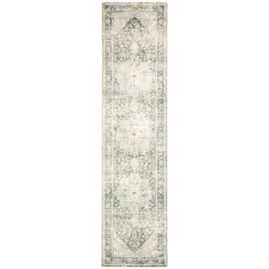 Savoy 28104 Grey/Ivory 5'3" x 7'3" Rug