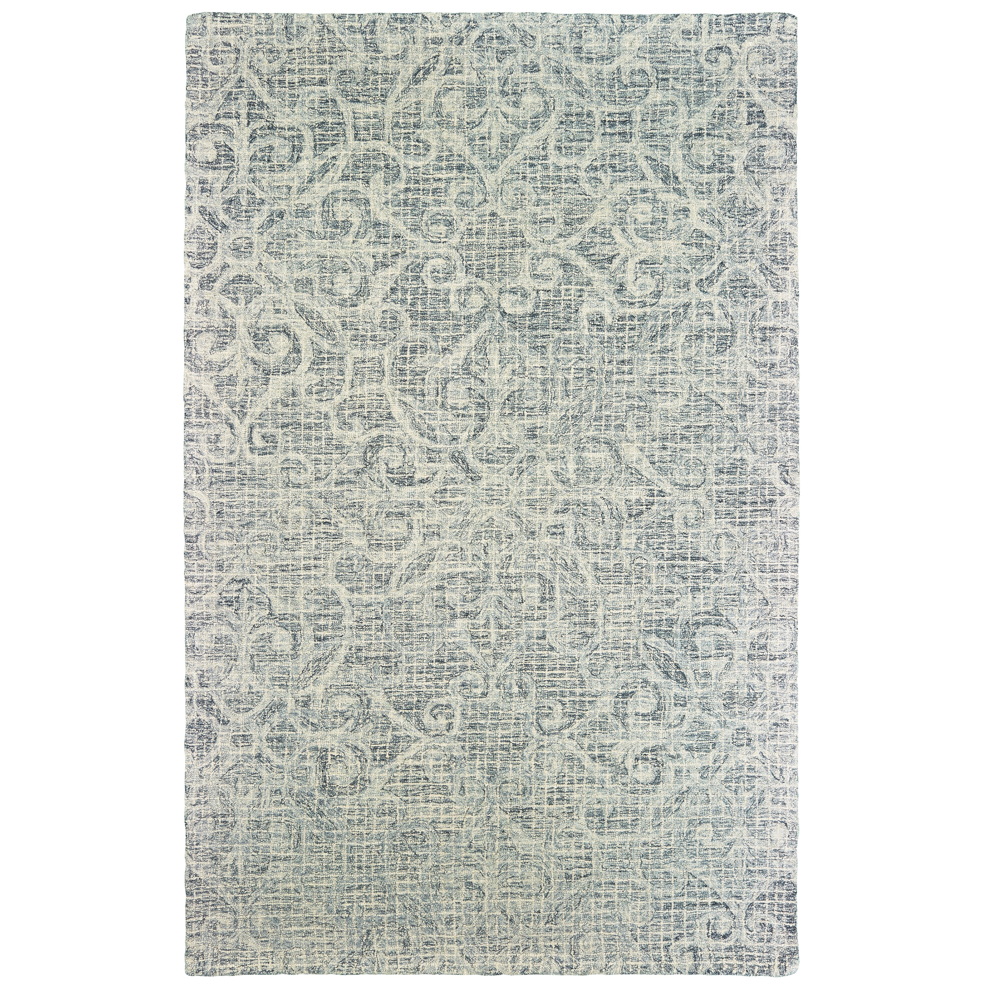 Tallavera 55602 Grey/Ivory 8' x 10' Rug