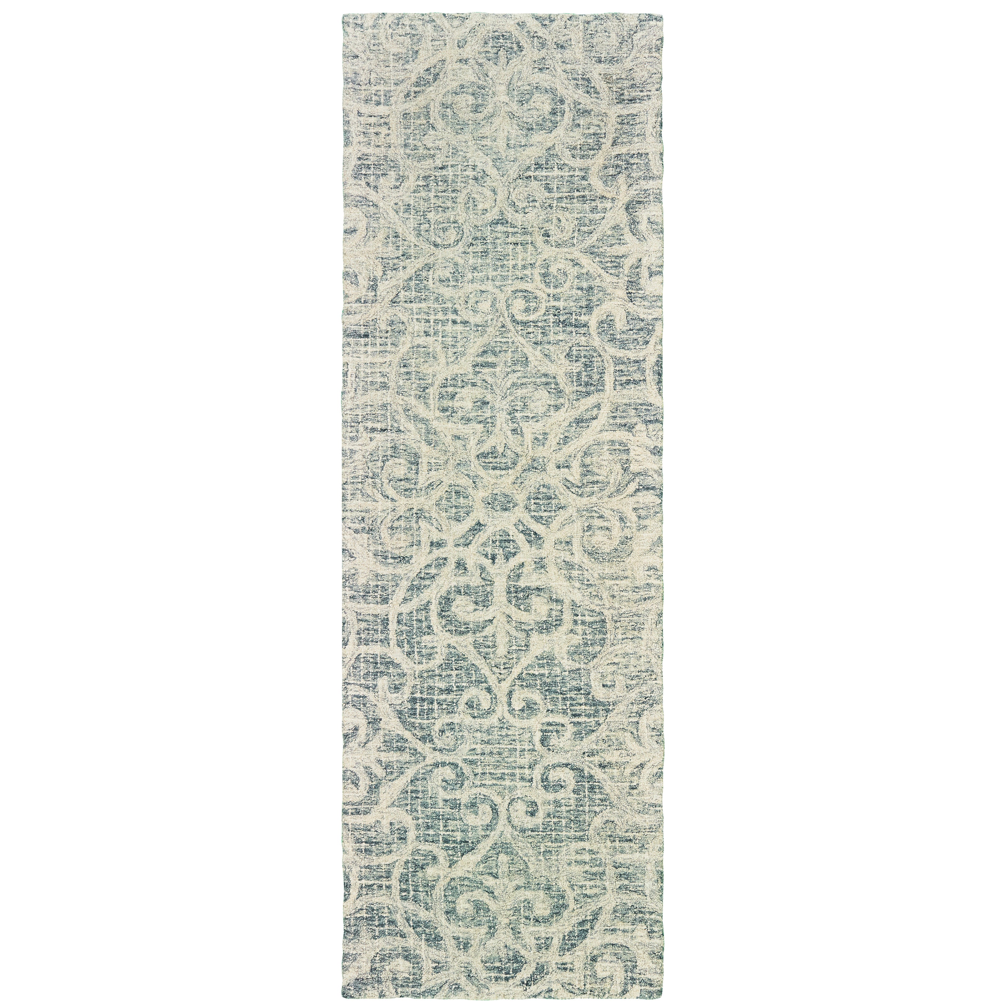 Tallavera 55602 Grey/Ivory 8' x 10' Rug