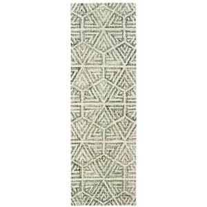 Tallavera 55605 Grey/Ivory 3'6" x 5'6" Rug