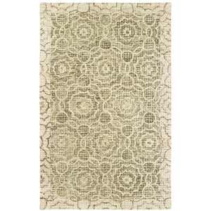 Tallavera 55606 Green/Ivory 3'6" x 5'6" Rug