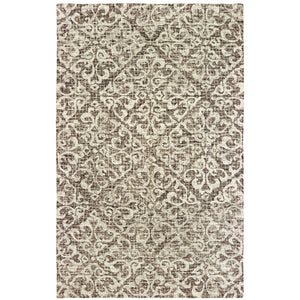 Tallavera 55607 Brown/Ivory 8' x 10' Rug