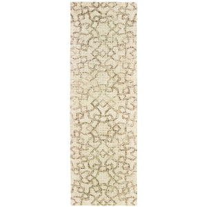Tallavera 55608 Tan/Ivory 3'6" x 5'6" Rug