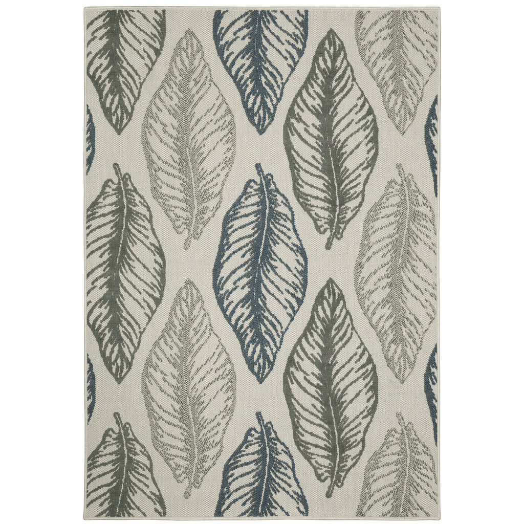 Torrey 5570Y Light Grey/Grey 1'10" x 3'9" Rug