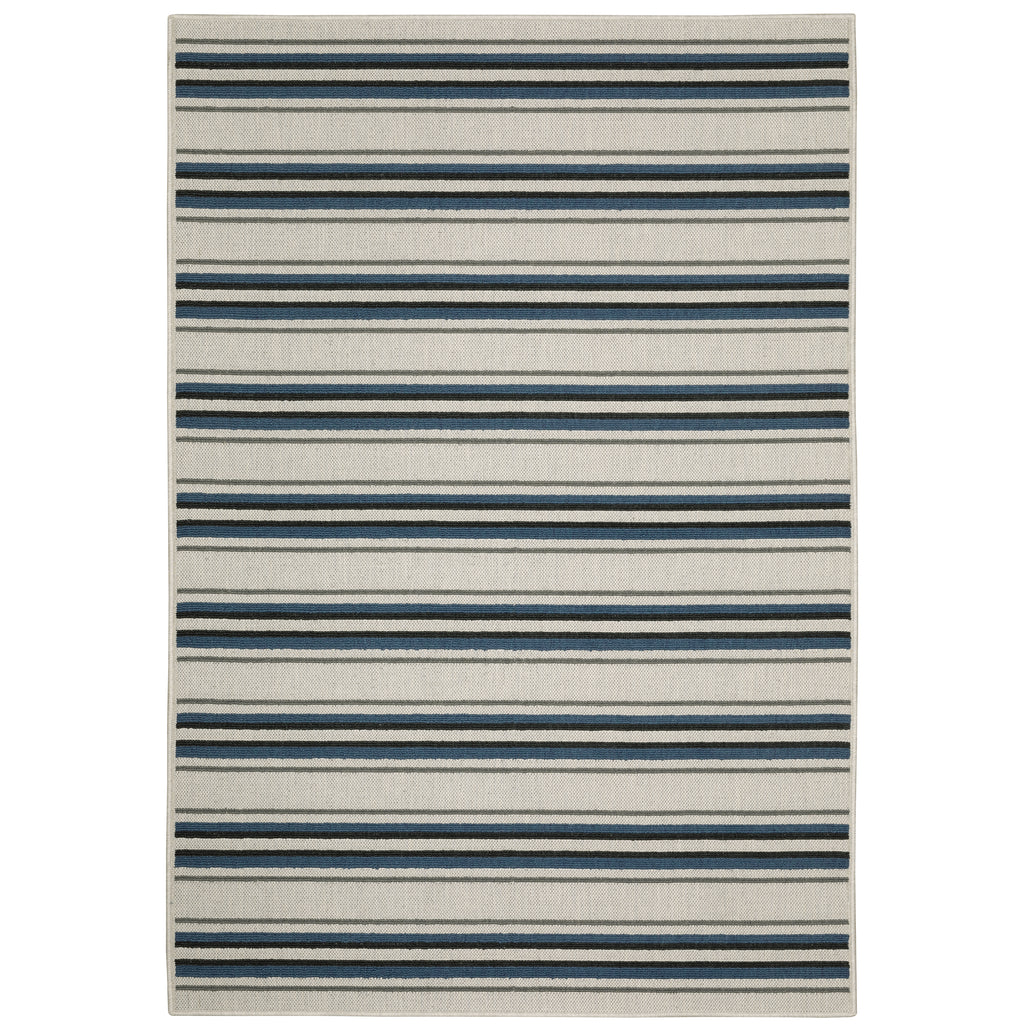 Torrey 5571Y Light Grey/Blue 1'10" x 3'9" Rug