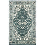 Zahra 75506 Grey/Blue 5' x 8' Rug