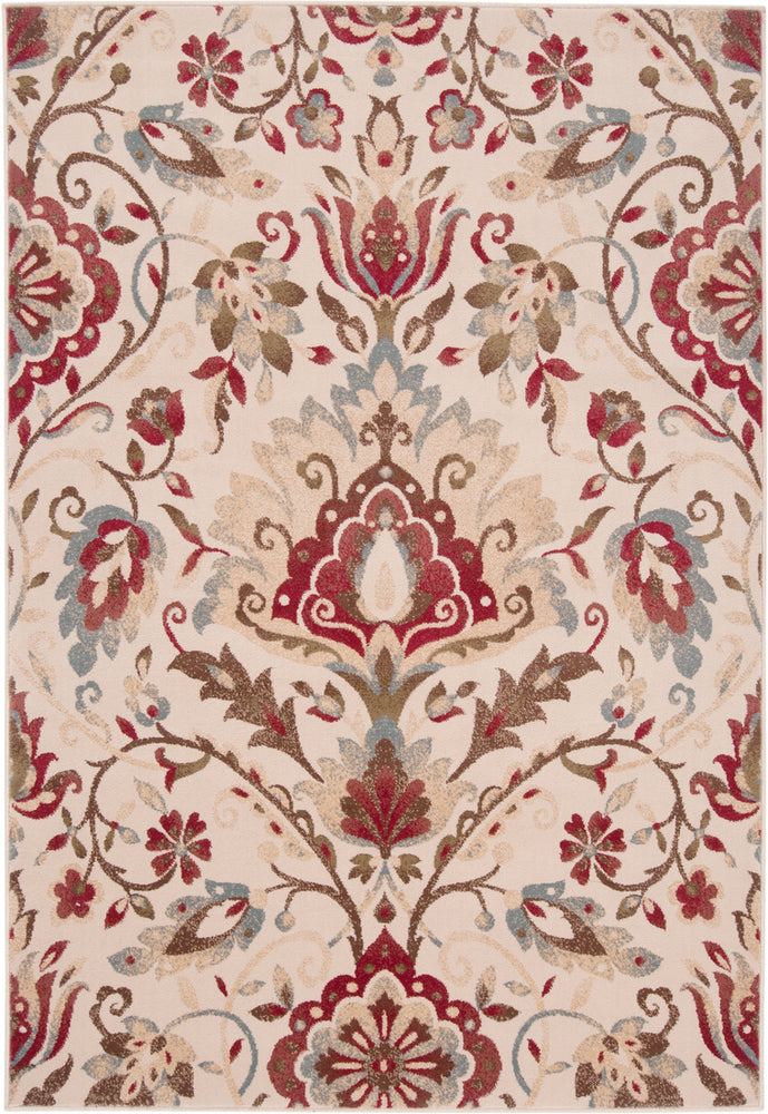 Surya Riley Floral and Paisley Red RLY-5017 Area Rug